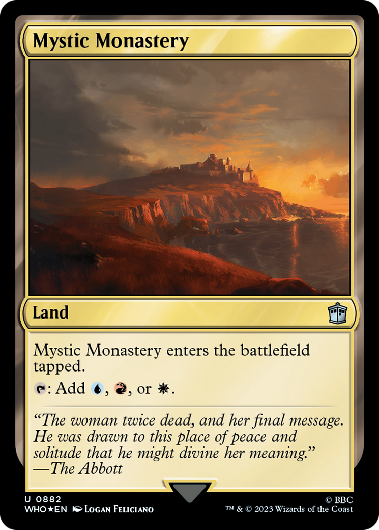 Image of Mystic Monastery (Surge Foil) [Doctor Who]