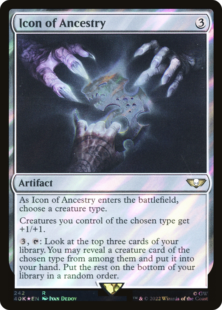 Image of Icon of Ancestry (Surge Foil) [Warhammer 40,000]