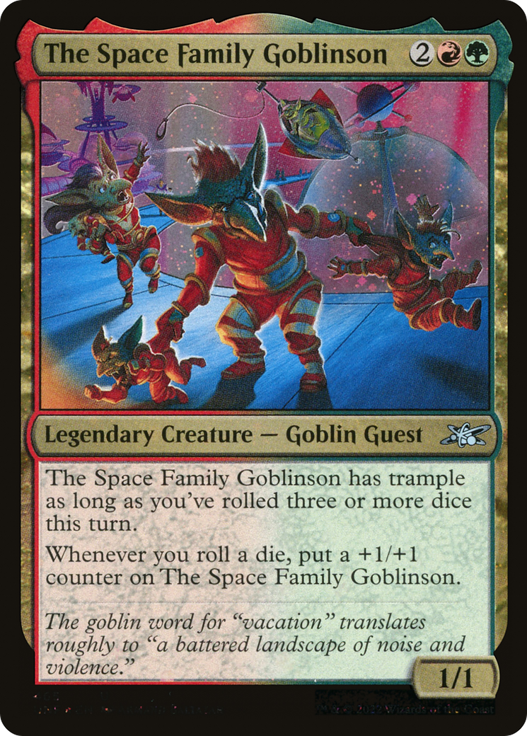 Image of The Space Family Goblinson (Galaxy Foil) [Unfinity]
