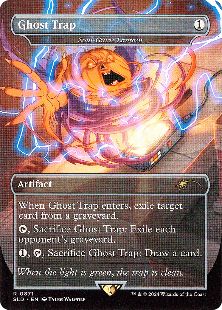 Image of Soul-Guide Lantern (SLD-871) - Secret Lair Drop / Ghost Trap (Borderless)