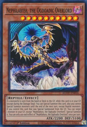 Image of Nephilabyss, the Ogdoadic Overlord [AGOV-EN016] Super Rare