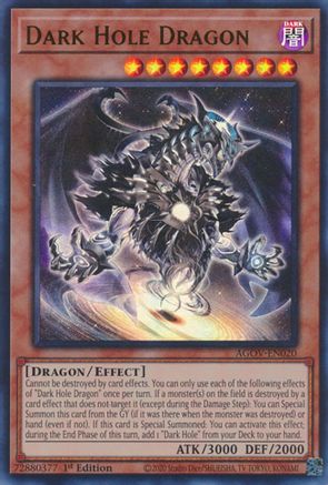 Image of Dark Hole Dragon [AGOV-EN020] Ultra Rare