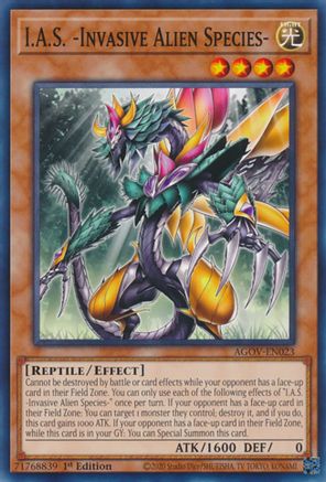Image of I.A.S. -Invasive Alien Species- [AGOV-EN023] Common