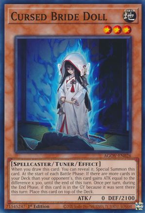 Image of Cursed Bride Doll [AGOV-EN026] Common