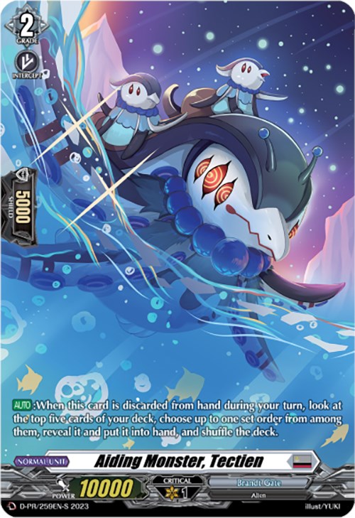 Image of Aiding Monster, Tectien (Foil) (D-PR/259EN-S) [Promo Cards]
