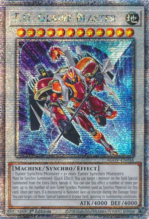Image of T.G. Glaive Blaster (Quarter Century Secret Rare) [AGOV-EN036] Quarter Century Secret Rare