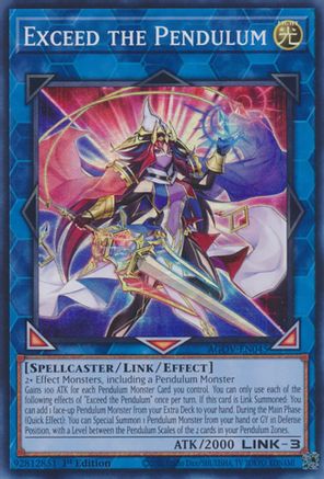 Image of Exceed the Pendulum [AGOV-EN045] Super Rare
