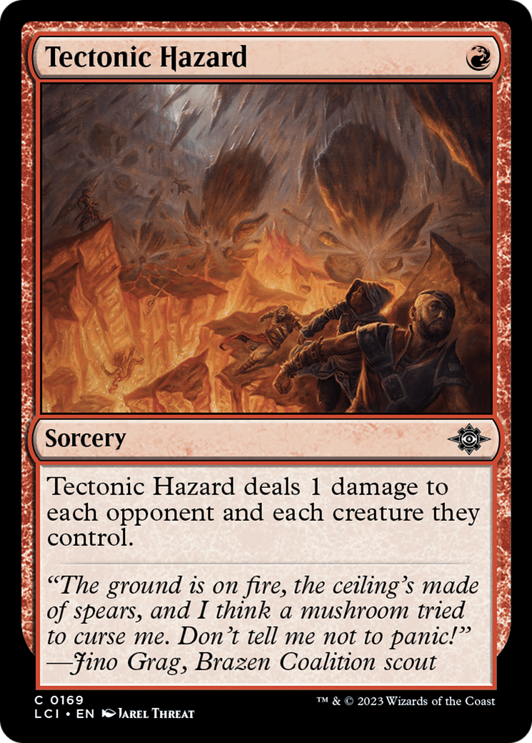 Image of Tectonic Hazard [The Lost Caverns of Ixalan]