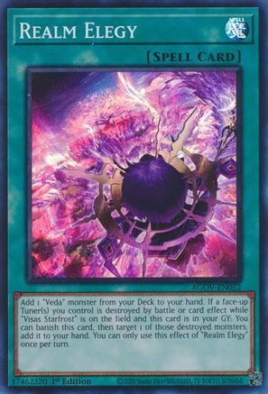 Image of Realm Elegy [AGOV-EN052] Super Rare