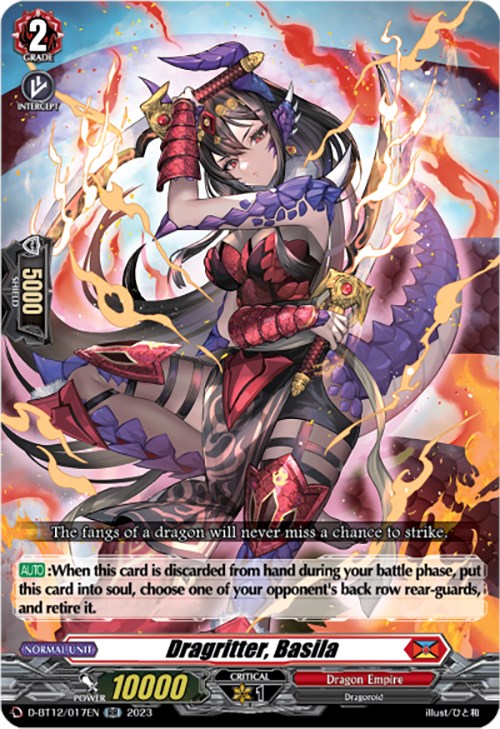 Image of Dragritter, Basila (D-BT12/017EN) [Evenfall Onslaught]