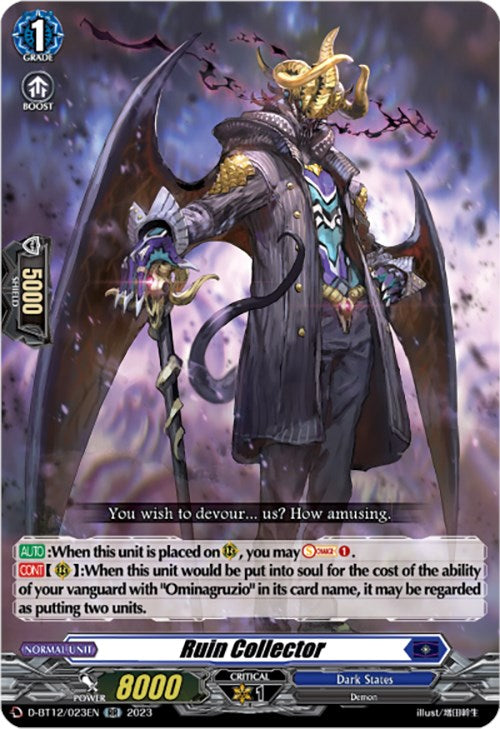 Image of Ruin Collector (D-BT12/023EN) [Evenfall Onslaught]