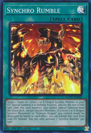 Image of Synchro Rumble [AGOV-EN060] Super Rare
