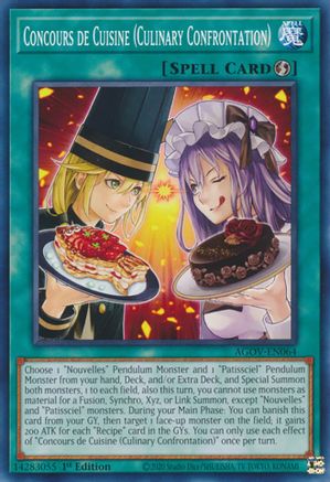 Image of Concours de Cuisine (Culinary Confrontation) [AGOV-EN064] Common