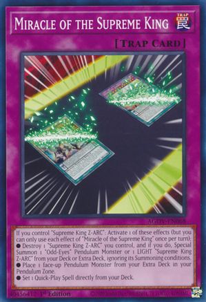 Image of Miracle of the Supreme King [AGOV-EN068] Common