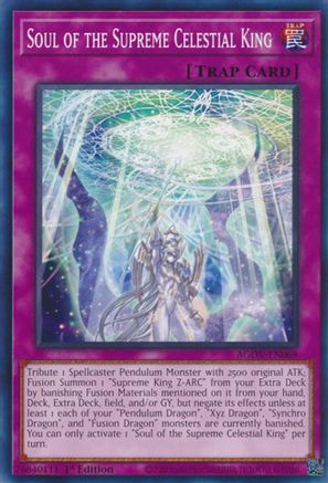 Image of Soul of the Supreme Celestial King [AGOV-EN069] Common