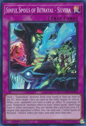 Image of Sinful Spoils of Betrayal - Silvera [AGOV-EN074] Super Rare