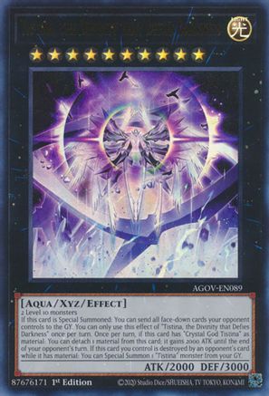Image of Tistina, the Divinity that Defies Darkness [AGOV-EN089] Ultra Rare