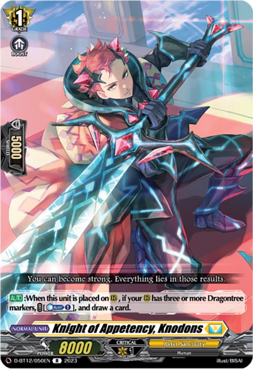 Image of Knight of Appetency, Knodons (D-BT12/050EN) [Evenfall Onslaught]