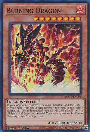 Image of Burning Dragon [AGOV-EN094] Super Rare