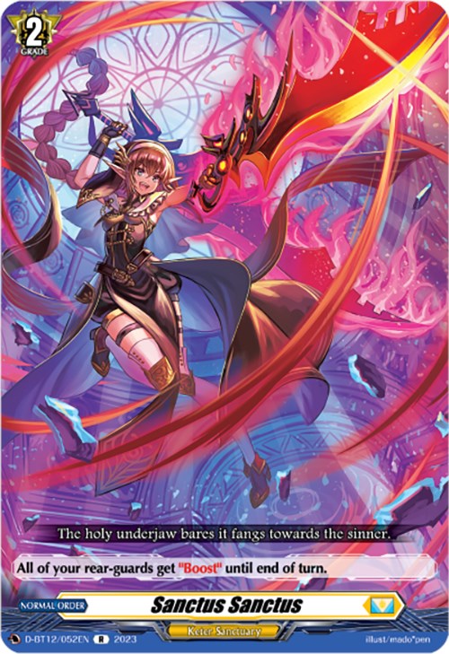 Image of Sanctus Sanctus (D-BT12/052EN) [Evenfall Onslaught]