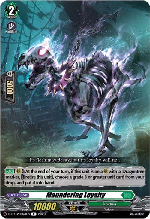 Image of Maundering Loyalty (D-BT12/053EN) [Evenfall Onslaught]