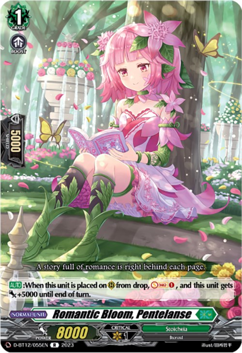 Image of Romantic Bloom, Pentelanse (D-BT12/055EN) [Evenfall Onslaught]