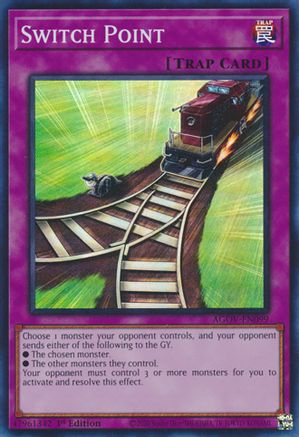 Image of Switch Point [AGOV-EN099] Super Rare