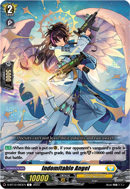 Image of Indomitable Angel (D-BT12/083EN) [Evenfall Onslaught]
