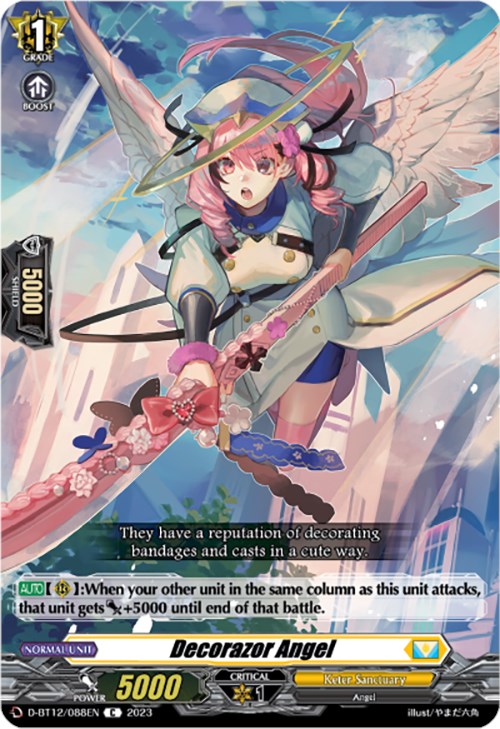 Image of Decorazor Angel (D-BT12/088EN) [Evenfall Onslaught]