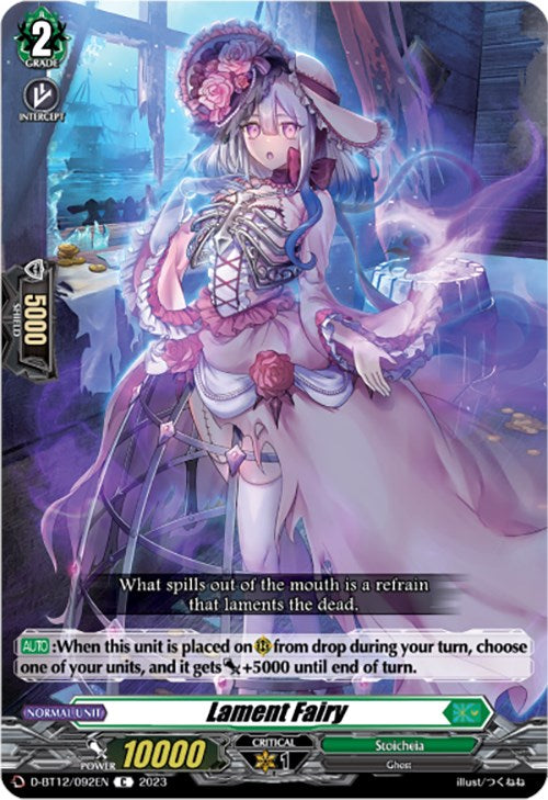Image of Lament Fairy (D-BT12/092EN) [Evenfall Onslaught]