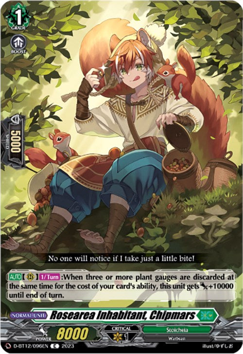 Image of Rosearea Inhabitant, Chipmars (D-BT12/096EN) [Evenfall Onslaught]
