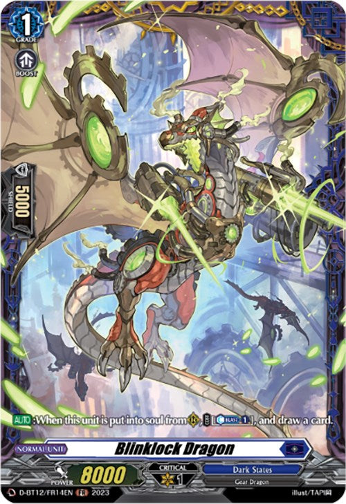 Image of Blinklock Dragon (D-BT12/FR14EN) [Evenfall Onslaught]