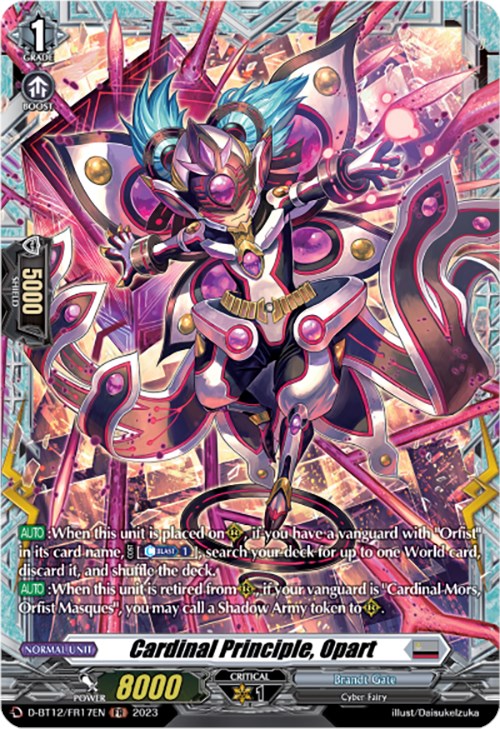 Image of Cardinal Principle, Opart (D-BT12/FR17EN) [Evenfall Onslaught]