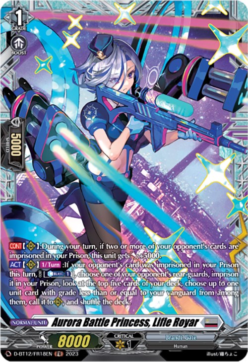 Image of Aurora Battle Princess, Lifle Royar (D-BT12/FR18EN) [Evenfall Onslaught]