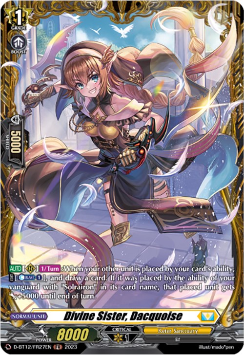 Image of Divine Sister, Dacquoise (D-BT12/FR27EN) [Evenfall Onslaught]