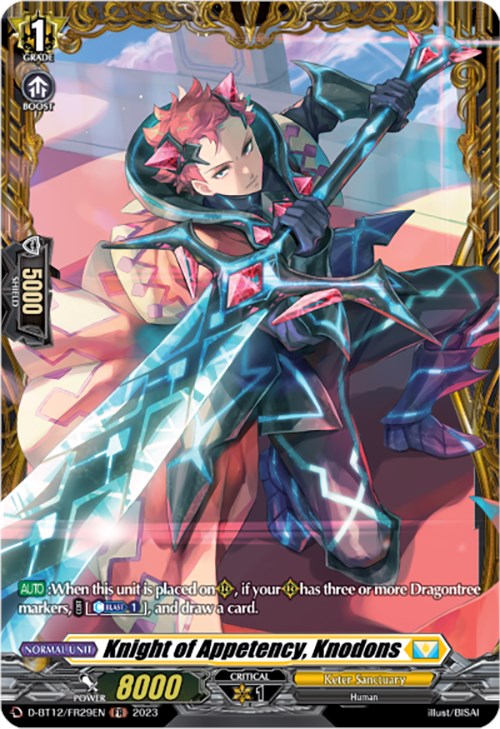 Image of Knight of Appetency, Knodons (D-BT12/FR29EN) [Evenfall Onslaught]
