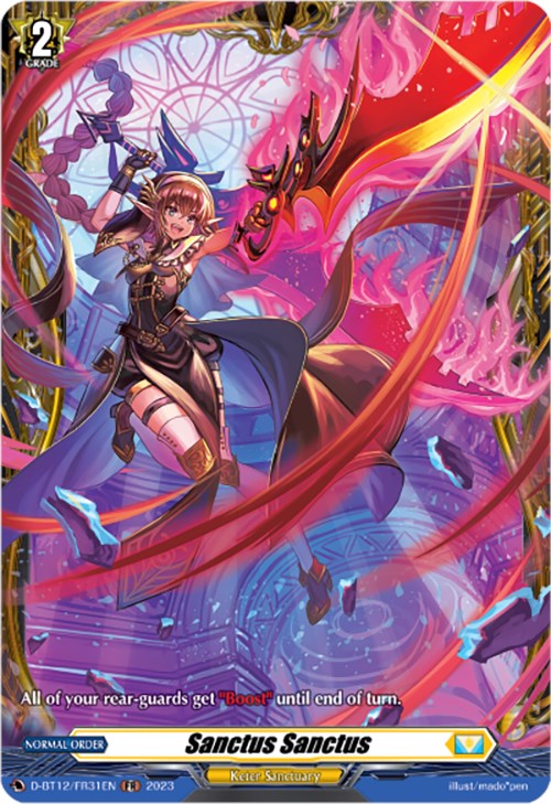 Image of Sanctus Sanctus (D-BT12/FR31EN) [Evenfall Onslaught]