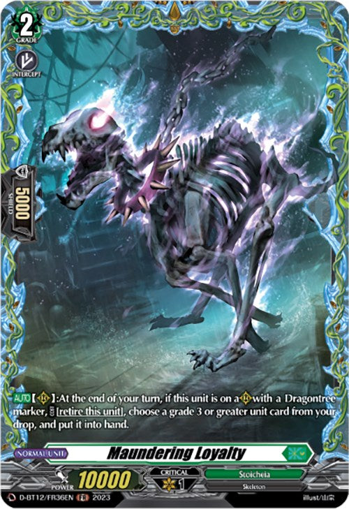 Image of Maundering Loyalty (D-BT12/FR36EN) [Evenfall Onslaught]