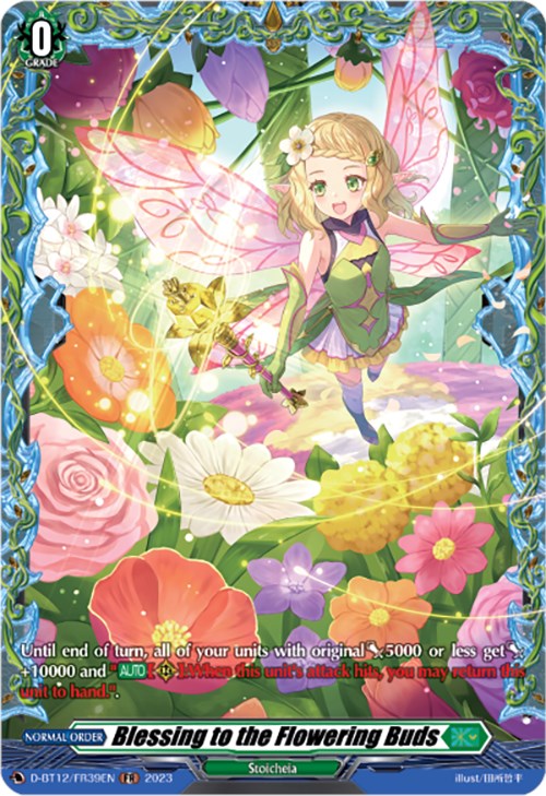 Image of Blessing to the Flowering Buds (D-BT12/FR39EN) [Evenfall Onslaught]