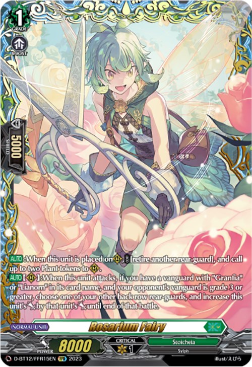 Image of Rosarium Fairy (D-BT12/FFR15EN) [Evenfall Onslaught]