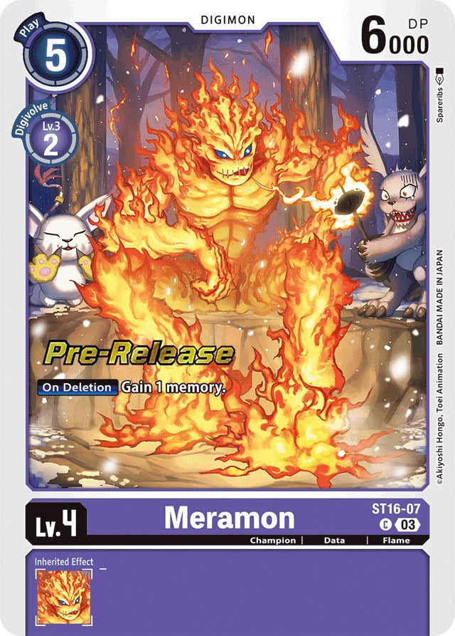 Image of Meramon [ST16-07] [Starter Deck: Wolf of Friendship Pre-Release Cards]