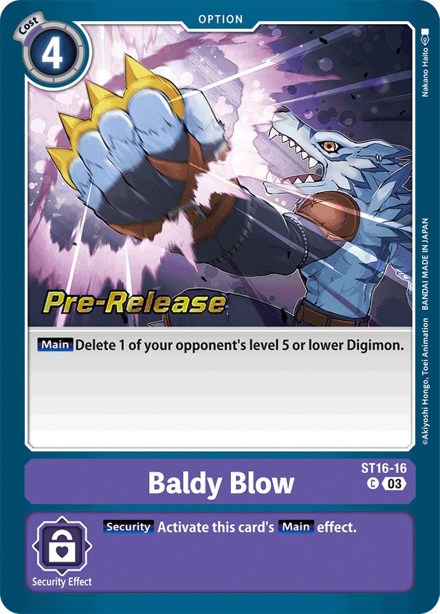 Image of Baldy Blow [ST16-16] [Starter Deck: Wolf of Friendship Pre-Release Cards]