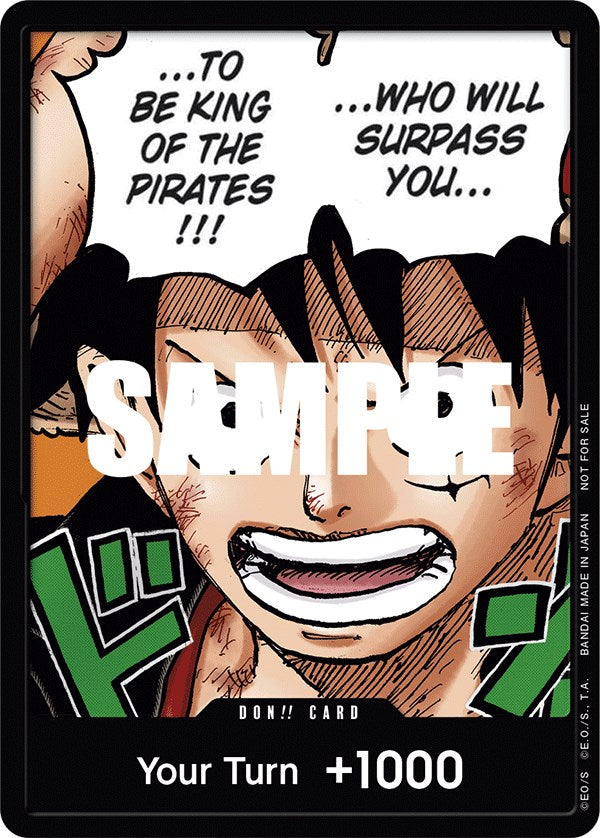 Image of DON!! Card (Monkey.D.Luffy) (1st Anniversary DON!! Card Pack) [One Piece Promotion Cards]