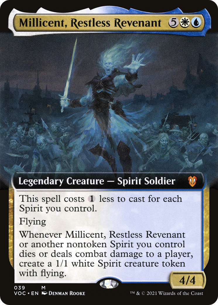 Image of Millicent, Restless Revenant (Extended Art) [Innistrad: Crimson Vow Commander]