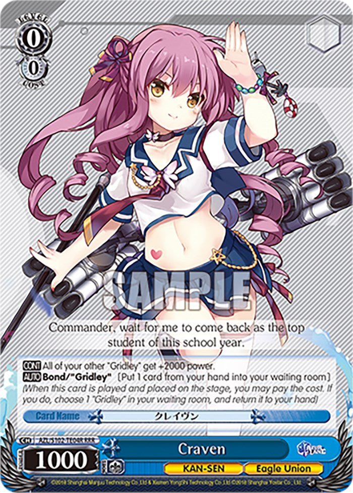 Image of Craven (AZL/S102-TE04R RRR) [Azur Lane]