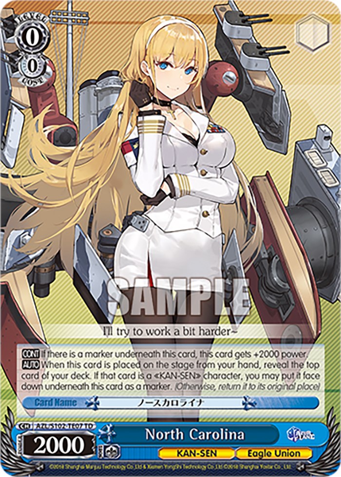 Image of North Carolina (AZL/S102-TE07 TD) [Azur Lane]