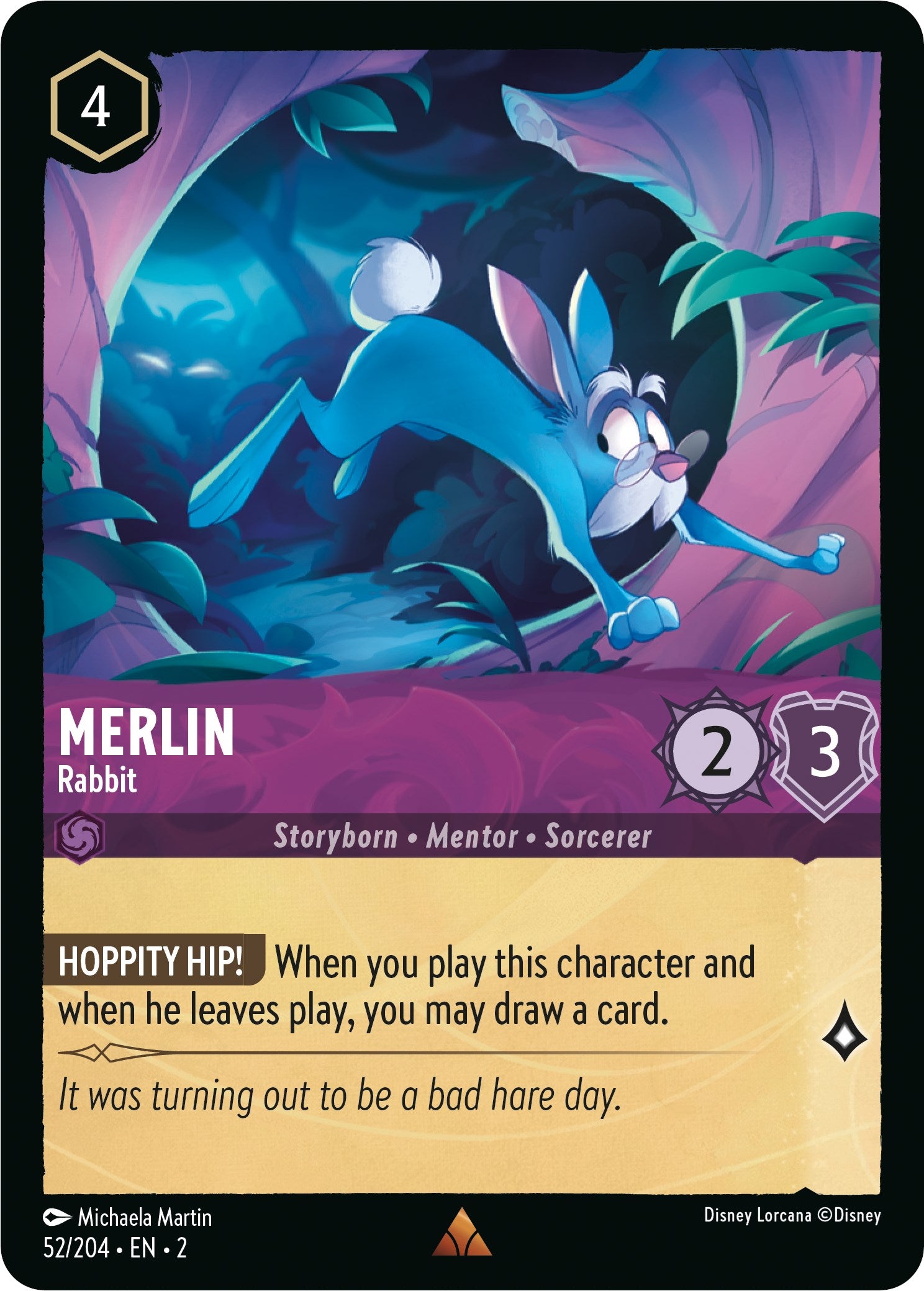 Image of Merlin - Rabbit (52/204) [Rise of the Floodborn]