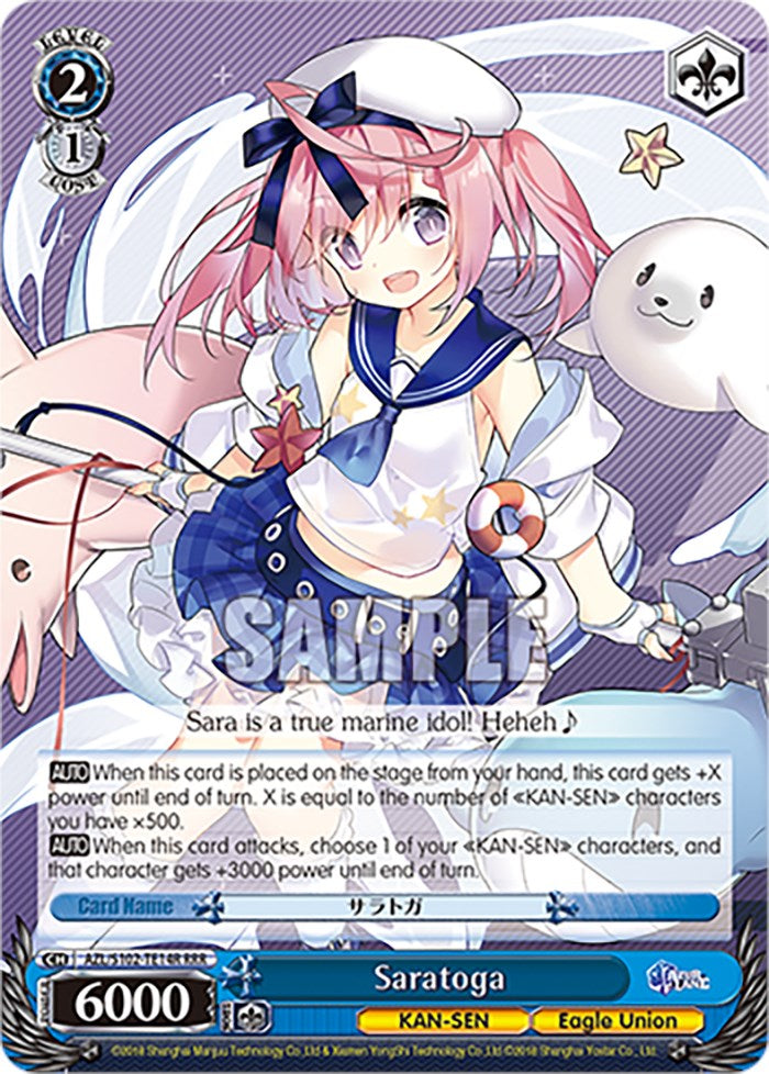 Image of Saratoga (AZL/S102-TE14R RRR) [Azur Lane]