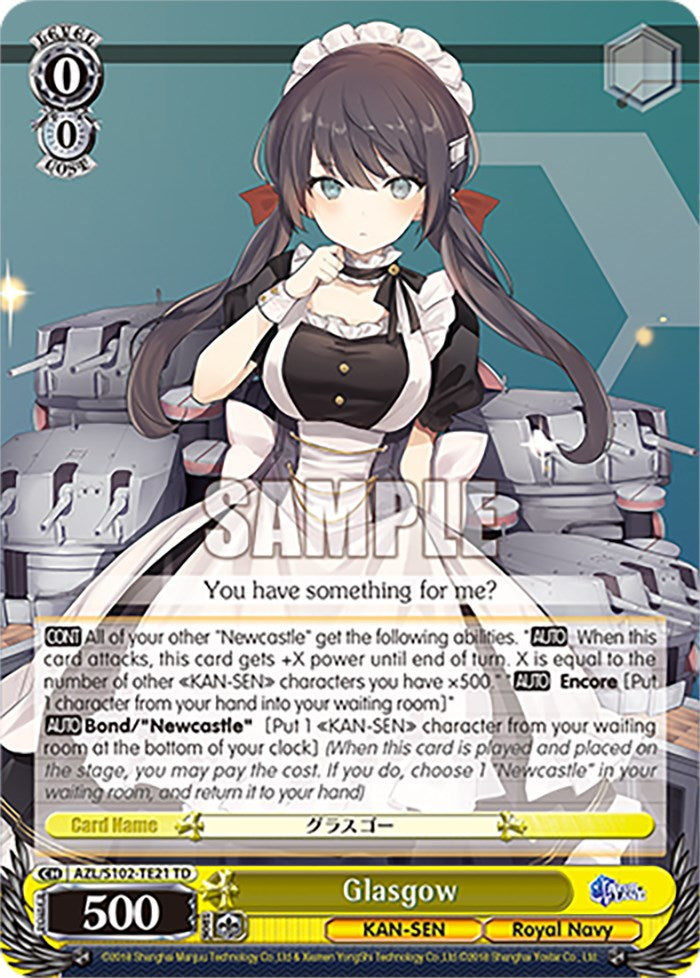 Image of Glasgow (AZL/S102-TE21 TD) [Azur Lane]