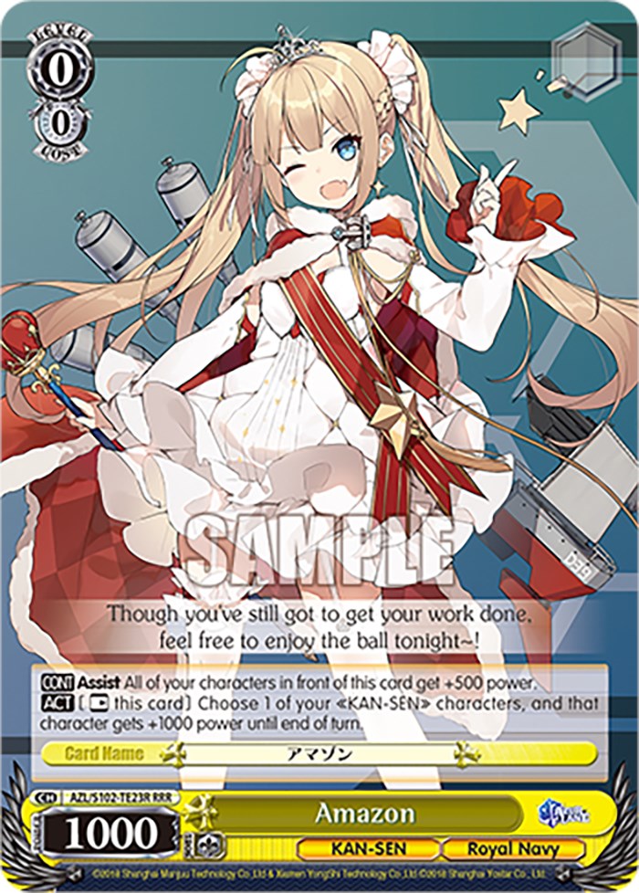 Image of Amazon (AZL/S102-TE23R RRR) [Azur Lane]